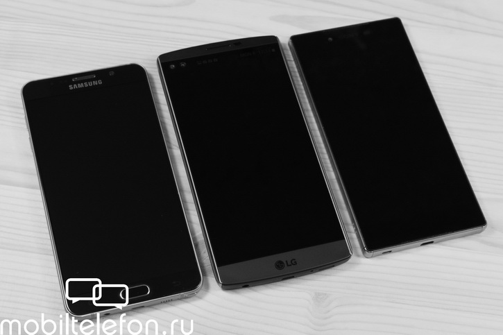  LG V10, Samsung Galaxy Note 5, Sony Xperia Z5 Premium