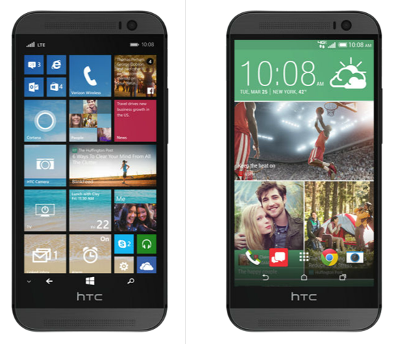 HTC   One M10  Windows 10 Mobile? 