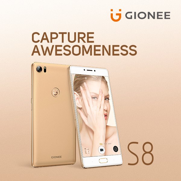  Gionee S8:    3D Touch