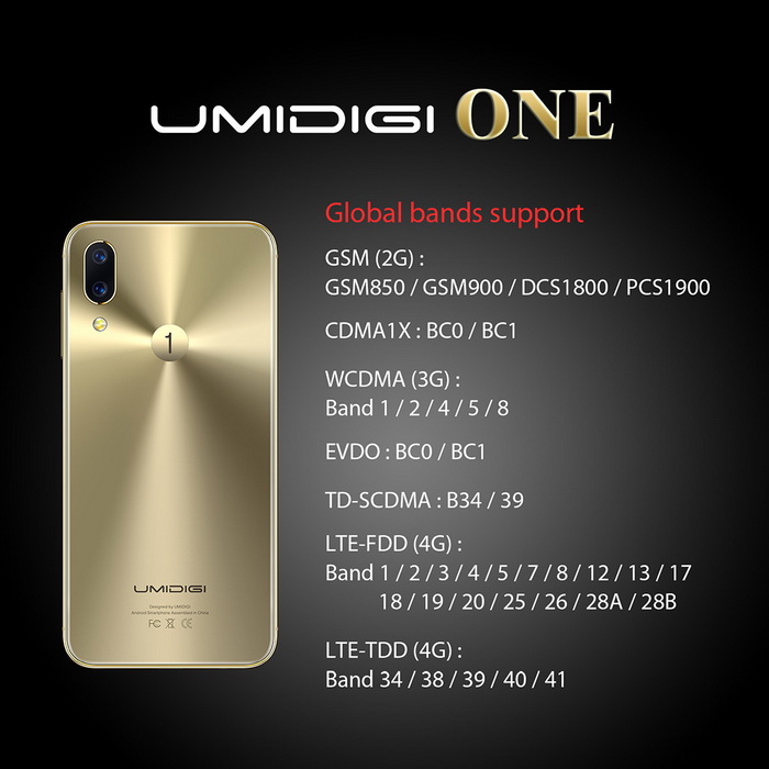 UMIDIGI      One   iPhone X