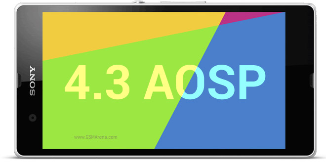 Sony Xperia Z  ZL  Android 4.3 AOSP