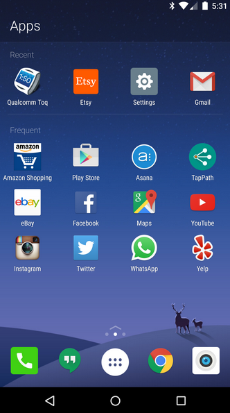 Microsoft  Arrow Launcher  Android