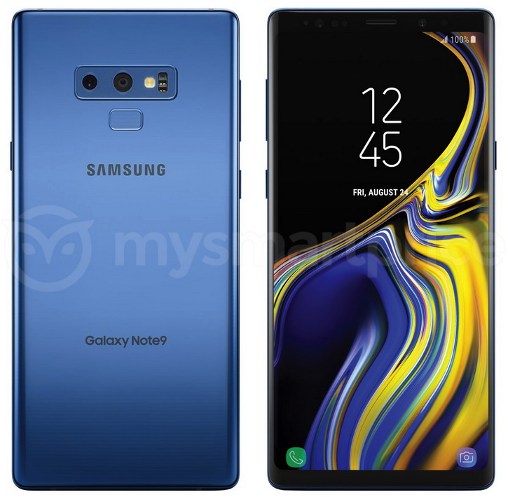  Galaxy Note 9    Blue Coral