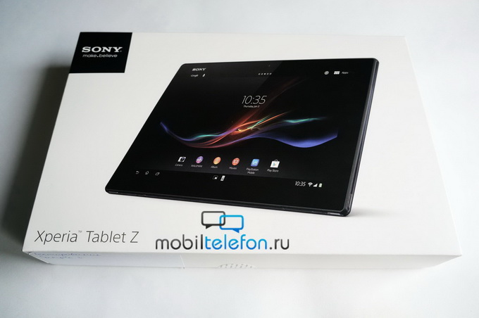    Sony Xperia Tablet Z