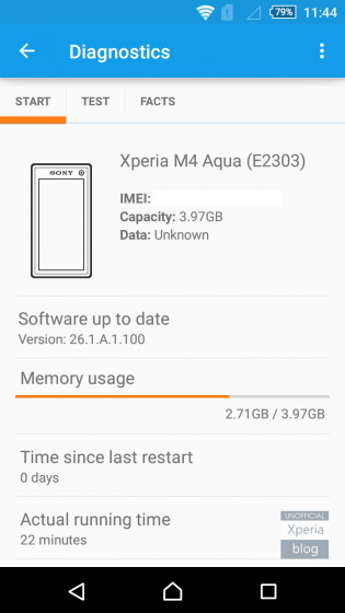 Sony     1   Xperia M4 Aqua 8  