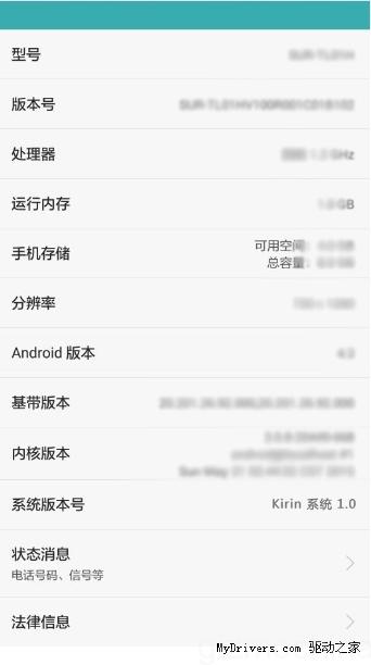 Huawei  Honor 7     Kirin OS?