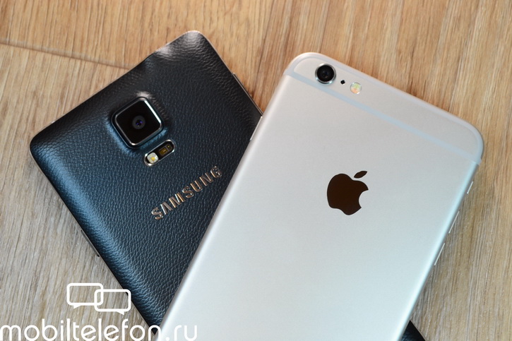 - Apple iPhone 6 Plus  Samsung Galaxy Note 4