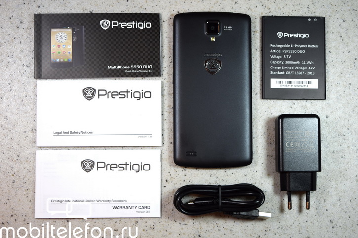  Prestigio MultiPhone 5550 Duo