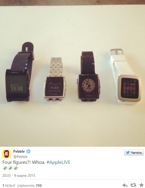   300  Apple Watch  Pebble