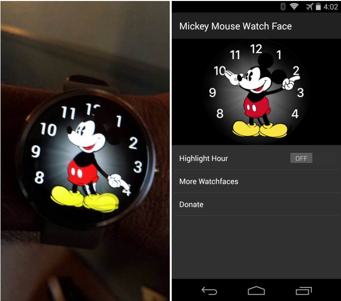      Apple Watch   Android Wear