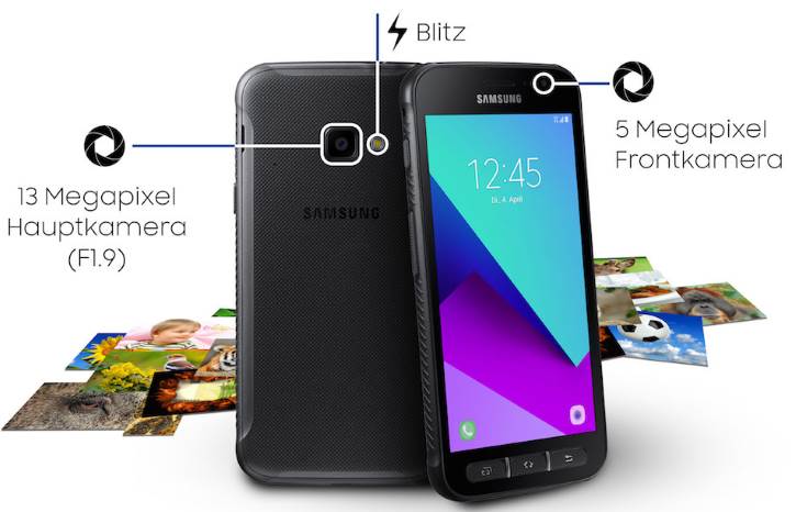  Samsung Galaxy Xcover 4:    