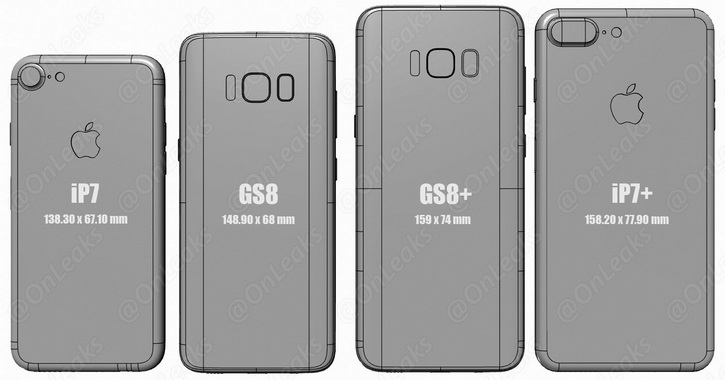 Samsung Galaxy S8  S8+:    LG G6  