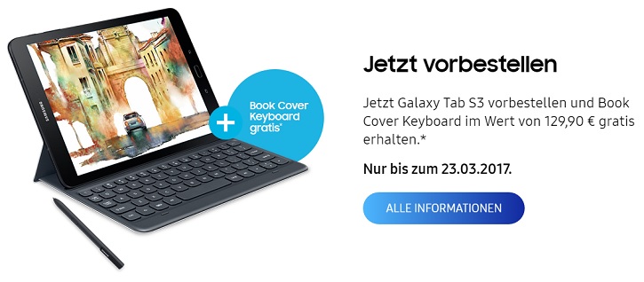      Samsung Galaxy Tab S3 (+ )