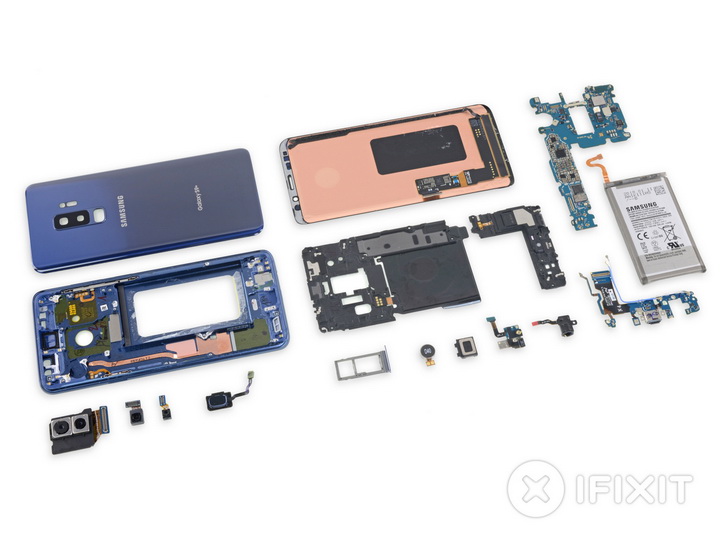 iFixit:  Samsung Galaxy S9+    Galaxy S8