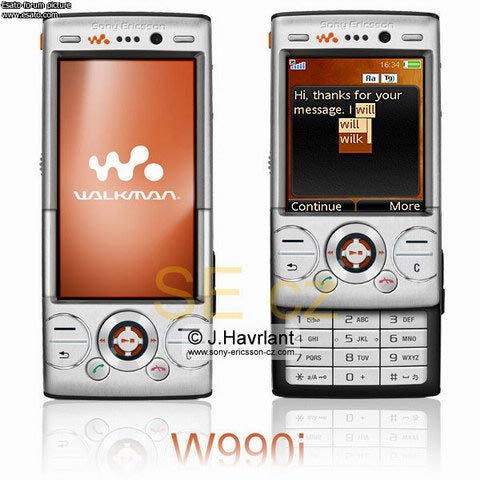  Sony Ericsson W990i