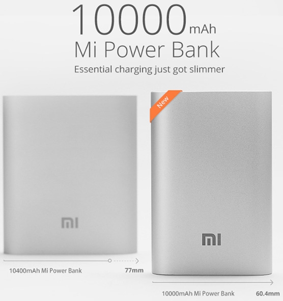  Xiaomi Mi Power Bank:   ,  