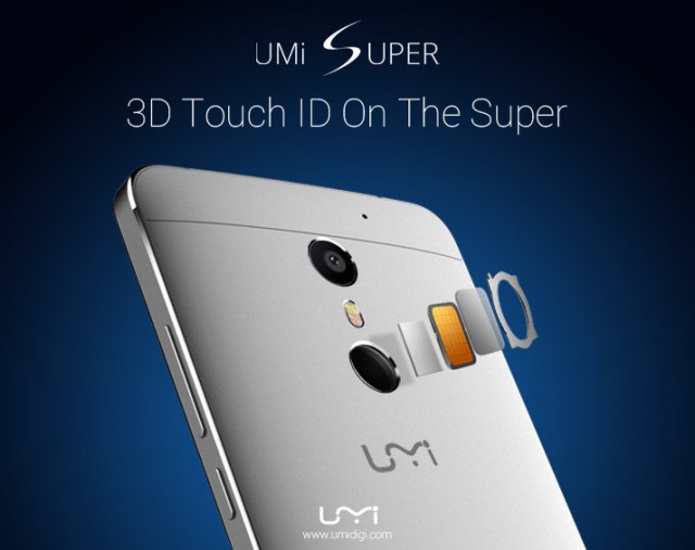 UMi Super     3D Touch ID