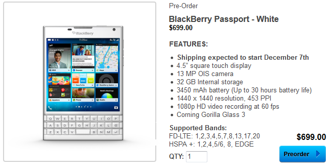     BlackBerry Passport (+  )