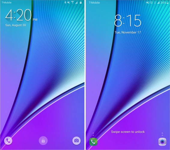    Samsung Galaxy Note 5  Android Marshmallow 