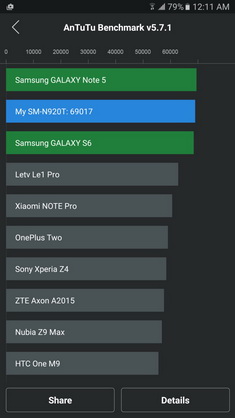    Samsung Galaxy Note 5  Android Marshmallow 