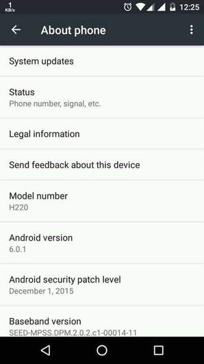 Google  Android 6.0.1 Marshmallow,    