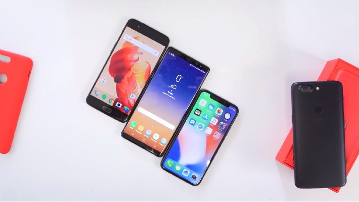  OnePlus 5T    OnePlus 5  