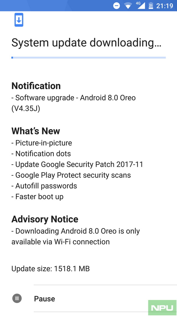 Sony Xperia XZ  Xperia XZs  Android 8.0 Oreo