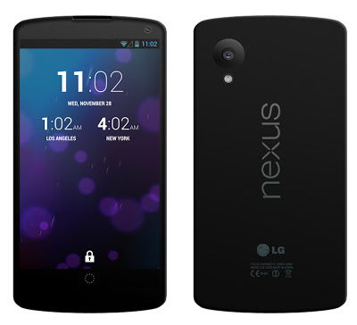 LG Nexus 4 LTE    LG Nexus 5