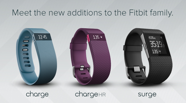 FitBit  Charge, Charge HR  Surge