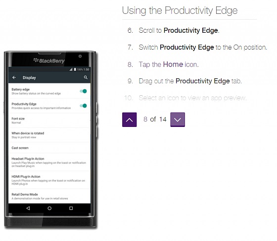 Productivity Edge:      BlackBerry Priv