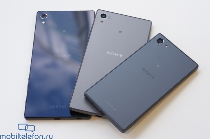   Sony Xperia Z5, Z5 Compact  Z5 Premium