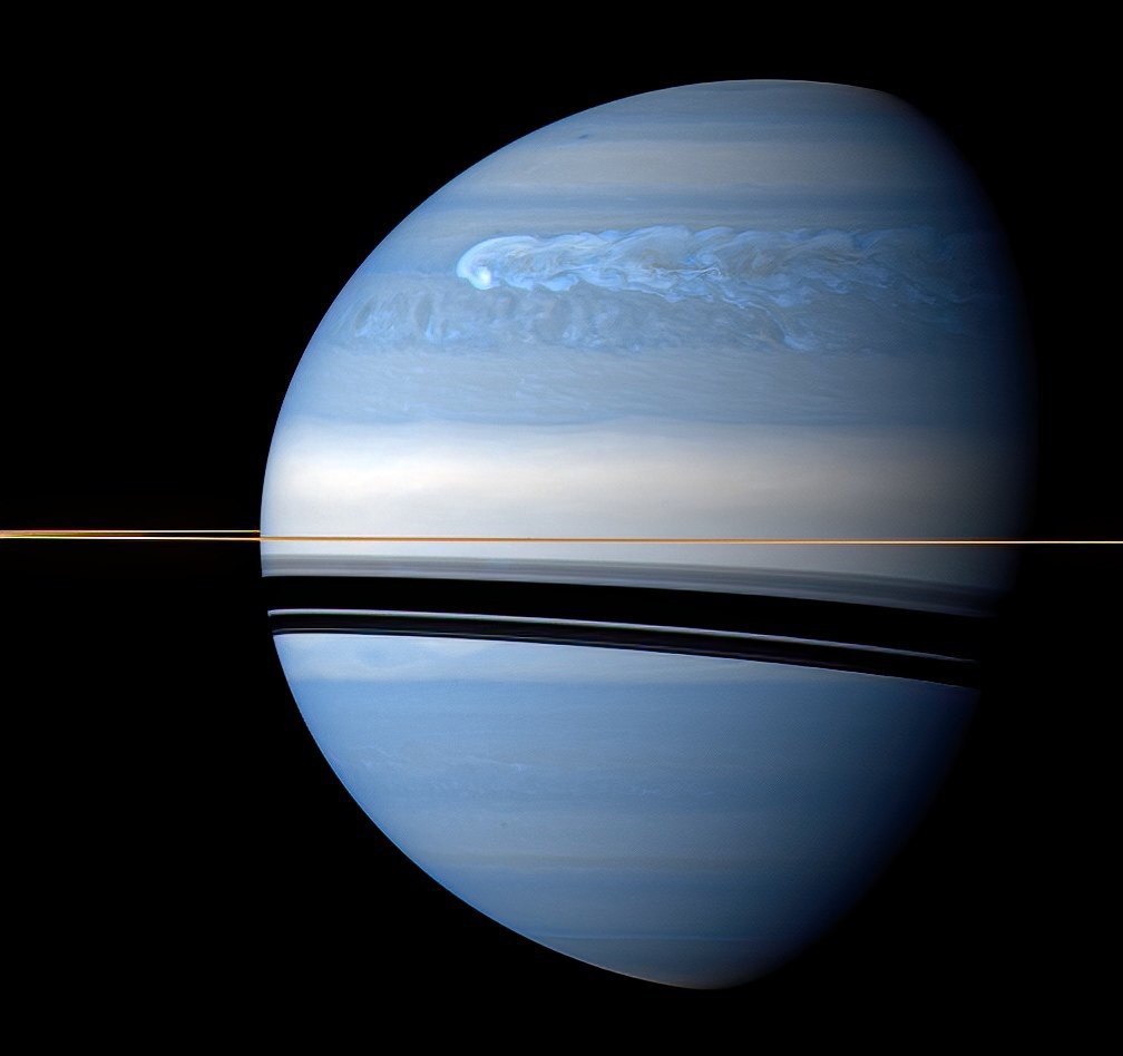 Самое близкое фото Сатурна