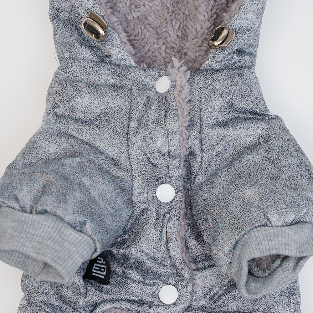 RURRI Комбинезон с капюшоном для собак, , серый
RURRI Комбинезон с капюшоном для собак, , серый