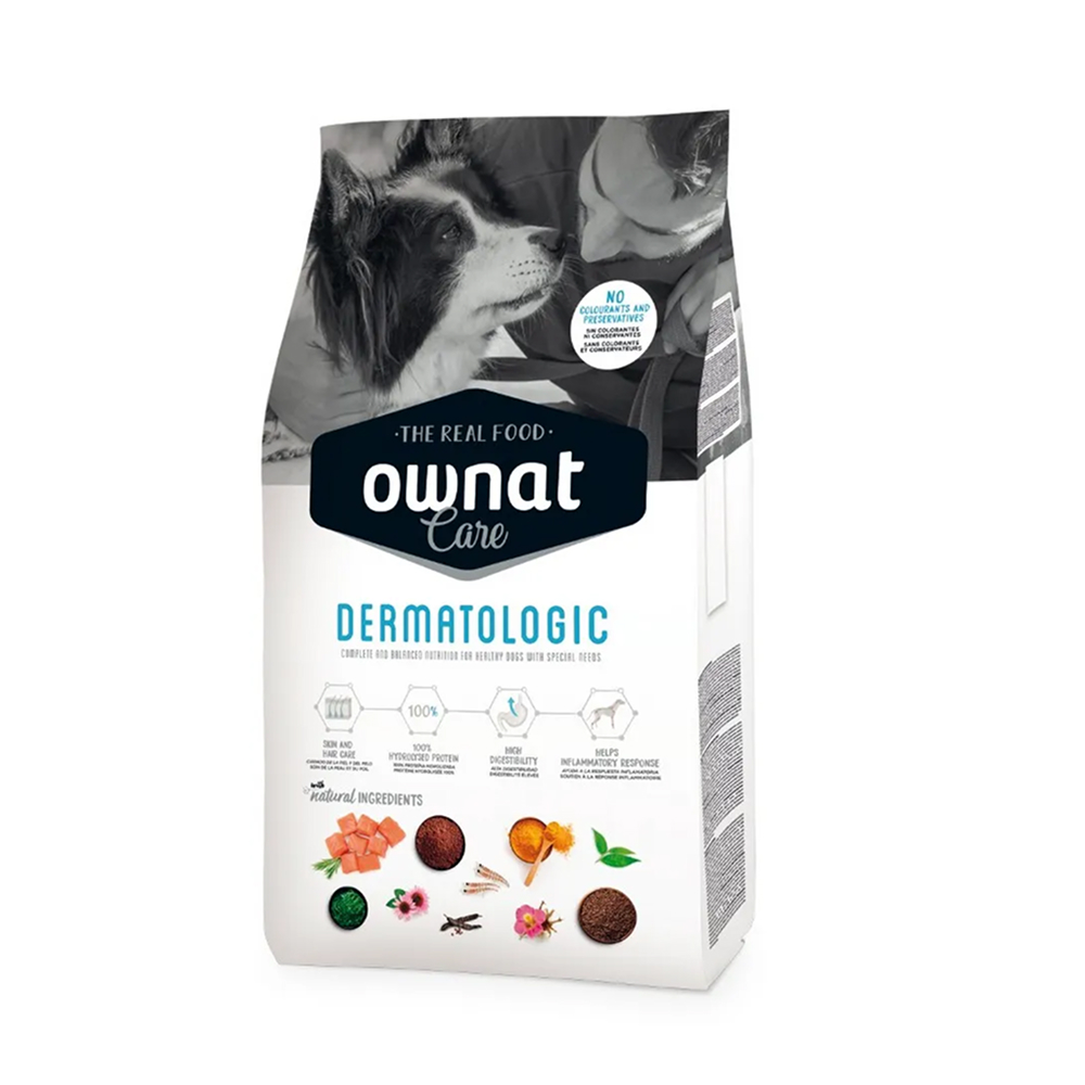 Ownat Adult Care Dermatologic Сухой корм для собак всех пород склонных к дерматологической чувствительности, с лососем, 3 кг
Ownat Adult Care Dermatologic Сухой корм для собак всех пород склонных к дерматологической чувствительности, с лососем, 3 кг