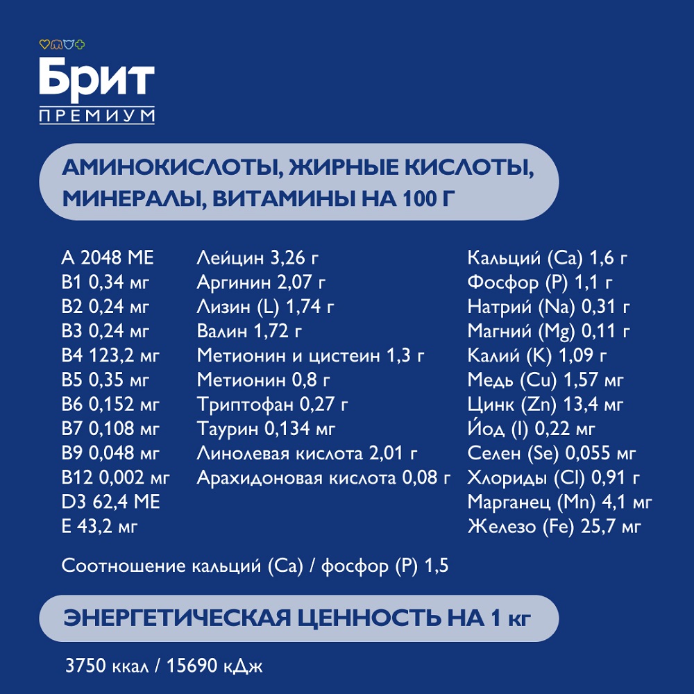 Brit Premium Cat Sterilised Сухой корм для стерилизованных кошек, с лососем и курицей, 2 кг
Brit Premium Cat Sterilised Сухой корм для стерилизованных кошек, с лососем и курицей, 2 кг