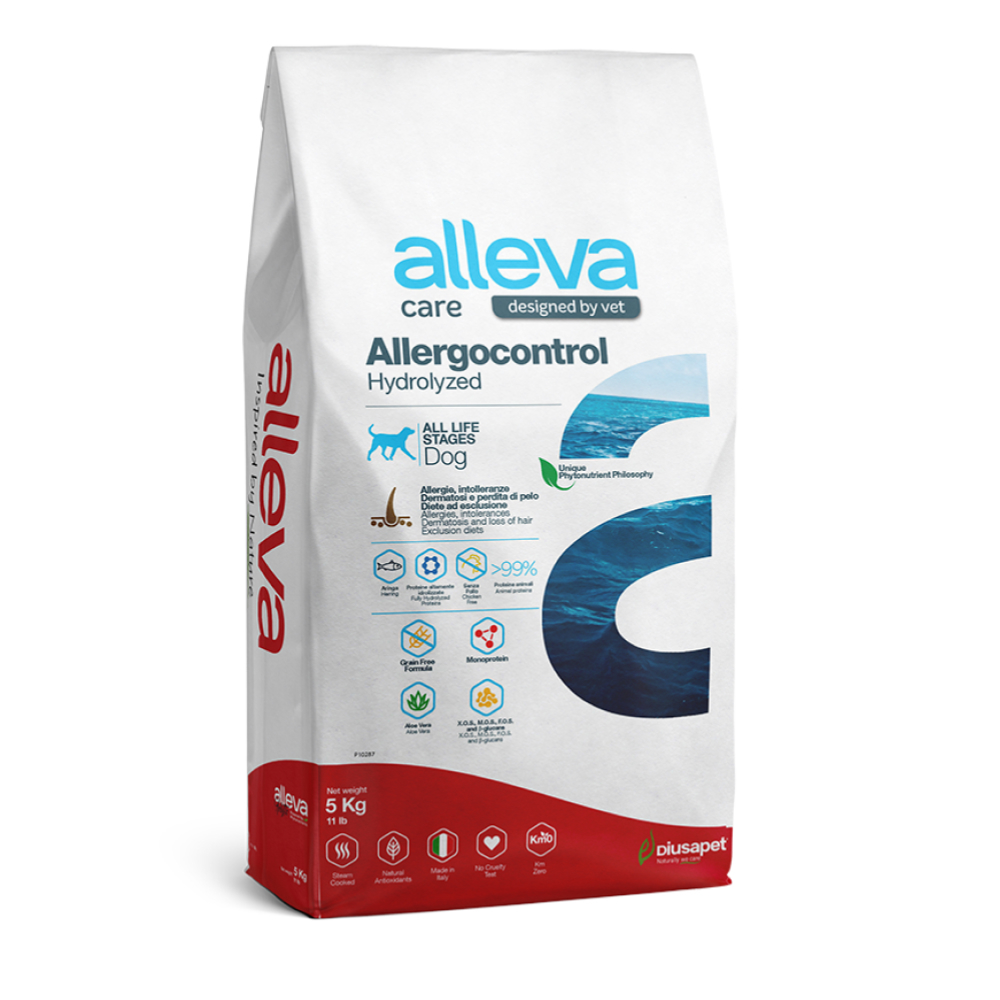 ALLEVA Care Allergocontrol Hydrolized Сухой диетический корм для собак, 5 кг
ALLEVA Care Allergocontrol Hydrolized Сухой диетический корм для собак, 5 кг