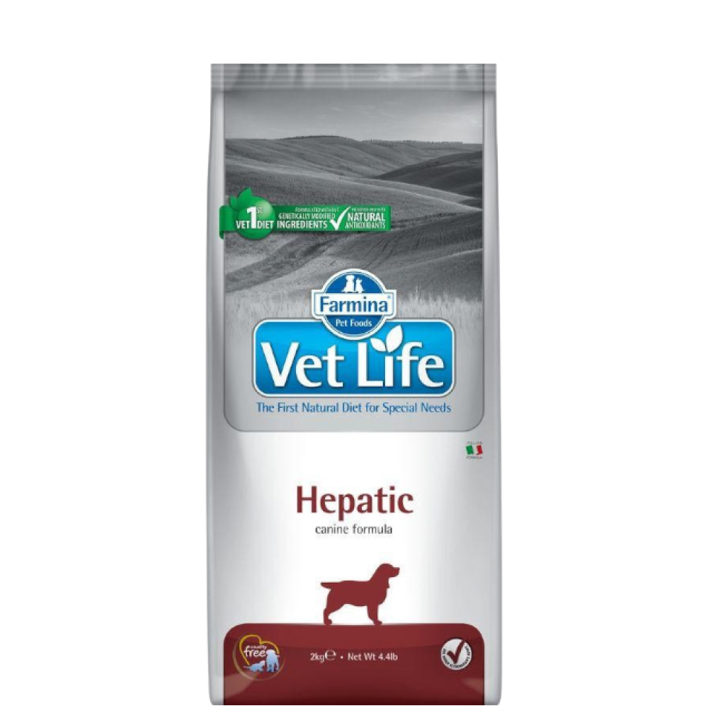 Farmina Vet Life Dog Hepatic Сухой диетический корм для собак при болезнях печени, 2 кг
Farmina Vet Life Dog Hepatic Сухой диетический корм для собак при болезнях печени, 2 кг