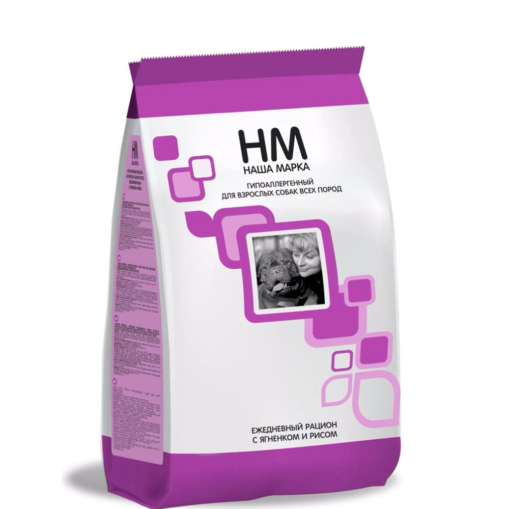 Наша Марка Сухой гипоаллергенный корм для собак всех пород старше 1 года, с ягненком и рисом, 3 кг
Наша Марка Сухой гипоаллергенный корм для собак всех пород старше 1 года, с ягненком и рисом, 3 кг