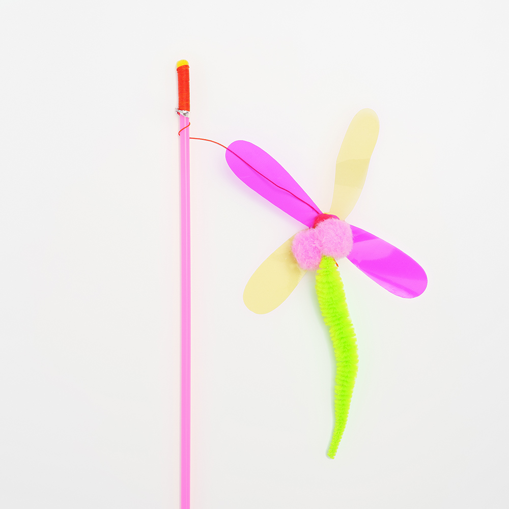 RURRI Игрушка-дразнилка для кошек Насекомое, игрушка 16 см, длина палки 45,5 см, Разноцветный
RURRI Игрушка-дразнилка для кошек Насекомое, игрушка 16 см, длина палки 45,5 см, Разноцветный