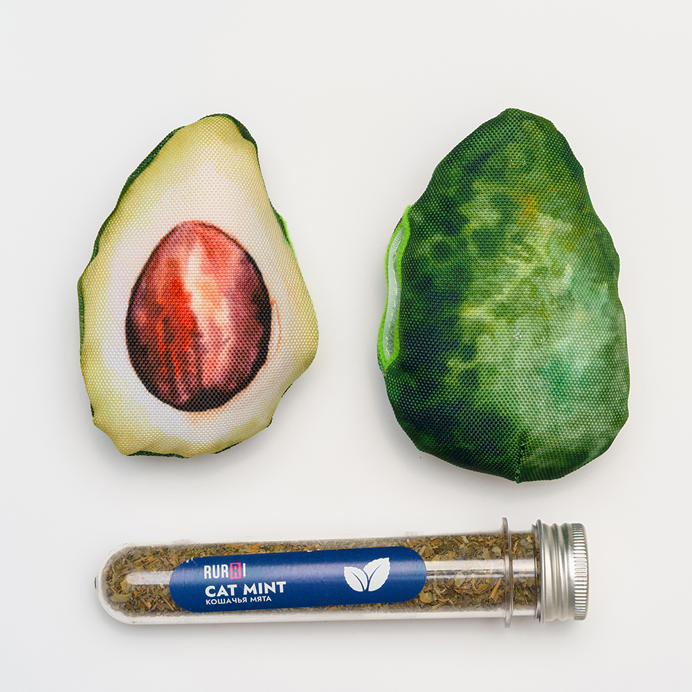 RURRI Игрушка для кошек Авокадо, 7х4х11 см, Разноцветный
RURRI Игрушка для кошек Авокадо, 7х4х11 см, Разноцветный