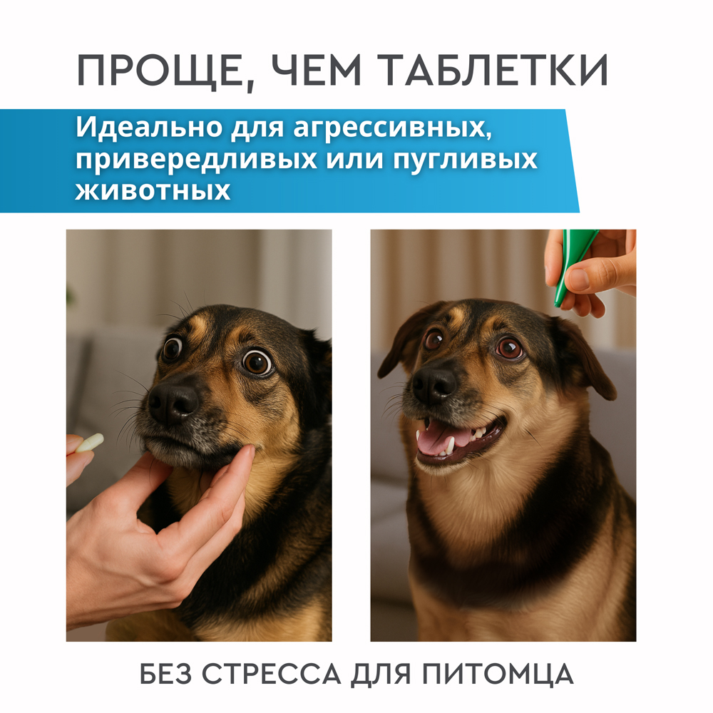 NEOTERICA Мильбецин Нео Спот-он Капли на холку антигельминтные для кошек и собак массой , 1 пипетка по 0,4 мл
NEOTERICA Мильбецин Нео Спот-он Капли на холку антигельминтные для кошек и собак массой , 1 пипетка по 0,4 мл