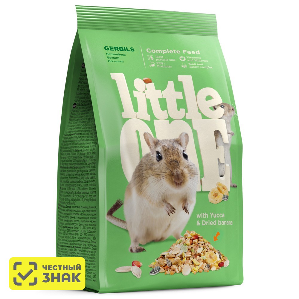 Little One Корм для песчанок, 400 гр.
Little One Корм для песчанок, 400 гр.
