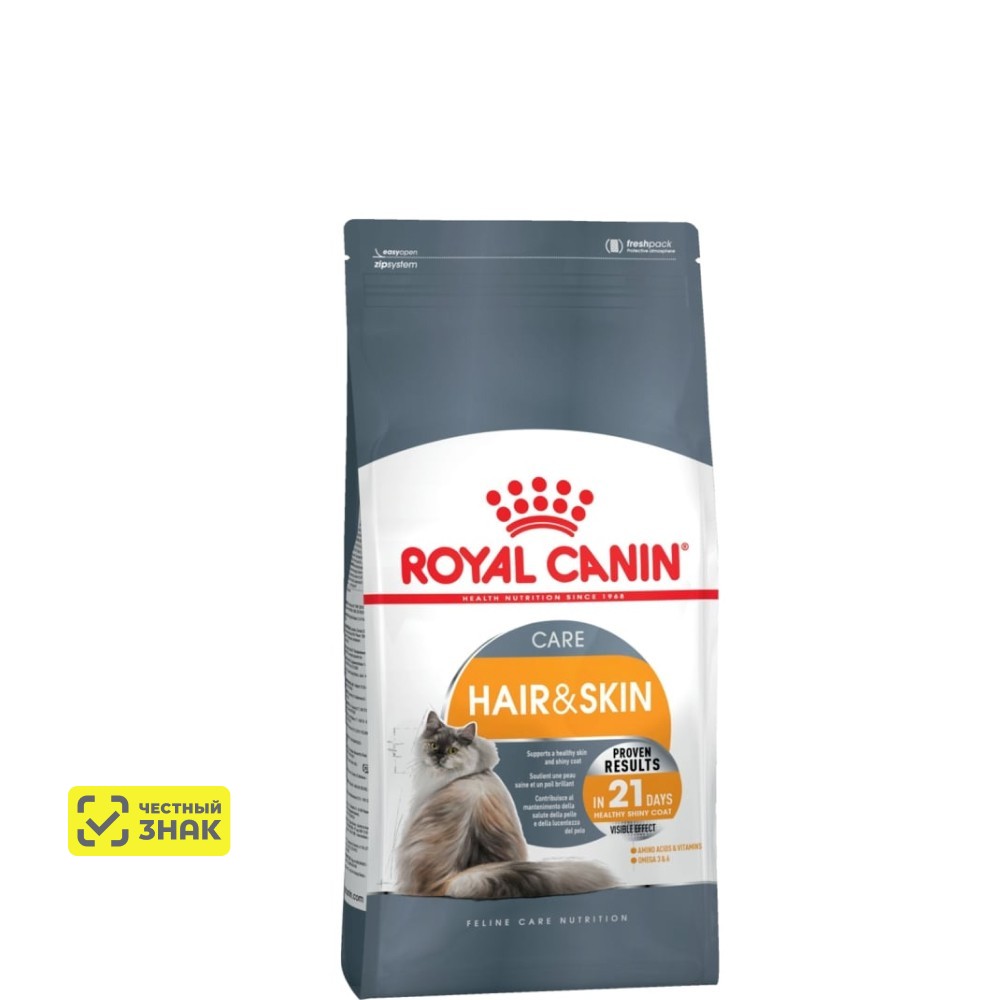 Royal Canin Hair and Skin Care 33 Сухой корм для взрослых кошек для поддержания здоровья кожи и шерсти, 400 гр.
Royal Canin Hair and Skin Care 33 Сухой корм для взрослых кошек для поддержания здоровья кожи и шерсти, 400 гр.