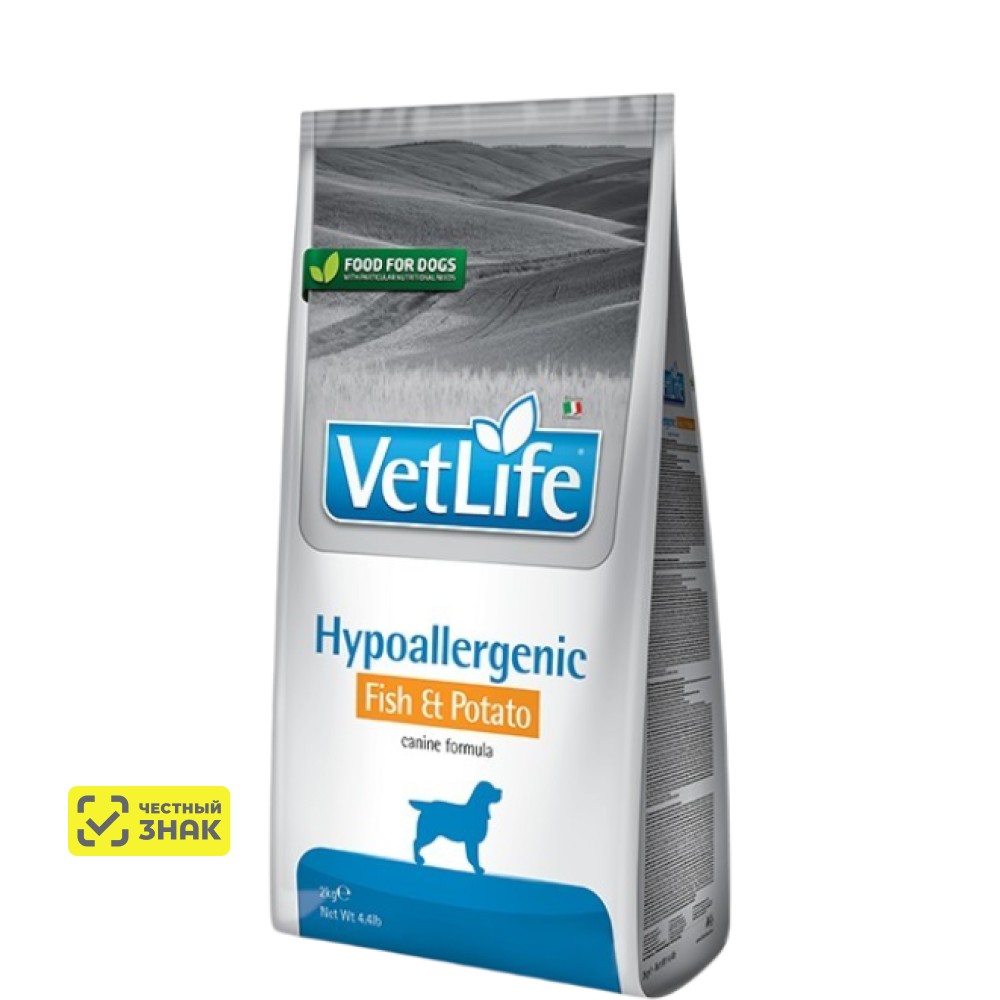Farmina Vet Life Hypoallergenic Сухой диетический корм для собак, гипоаллергенный, 2 кг
Farmina Vet Life Hypoallergenic Сухой диетический корм для собак, гипоаллергенный, 2 кг
