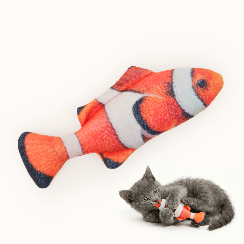 Pet hobby Игрушка для кошек Рыба Клоун с валерианой и кошачьей мятой, 11,5 см, Оранжевый
Pet hobby Игрушка для кошек Рыба Клоун с валерианой и кошачьей мятой, 11,5 см, Оранжевый