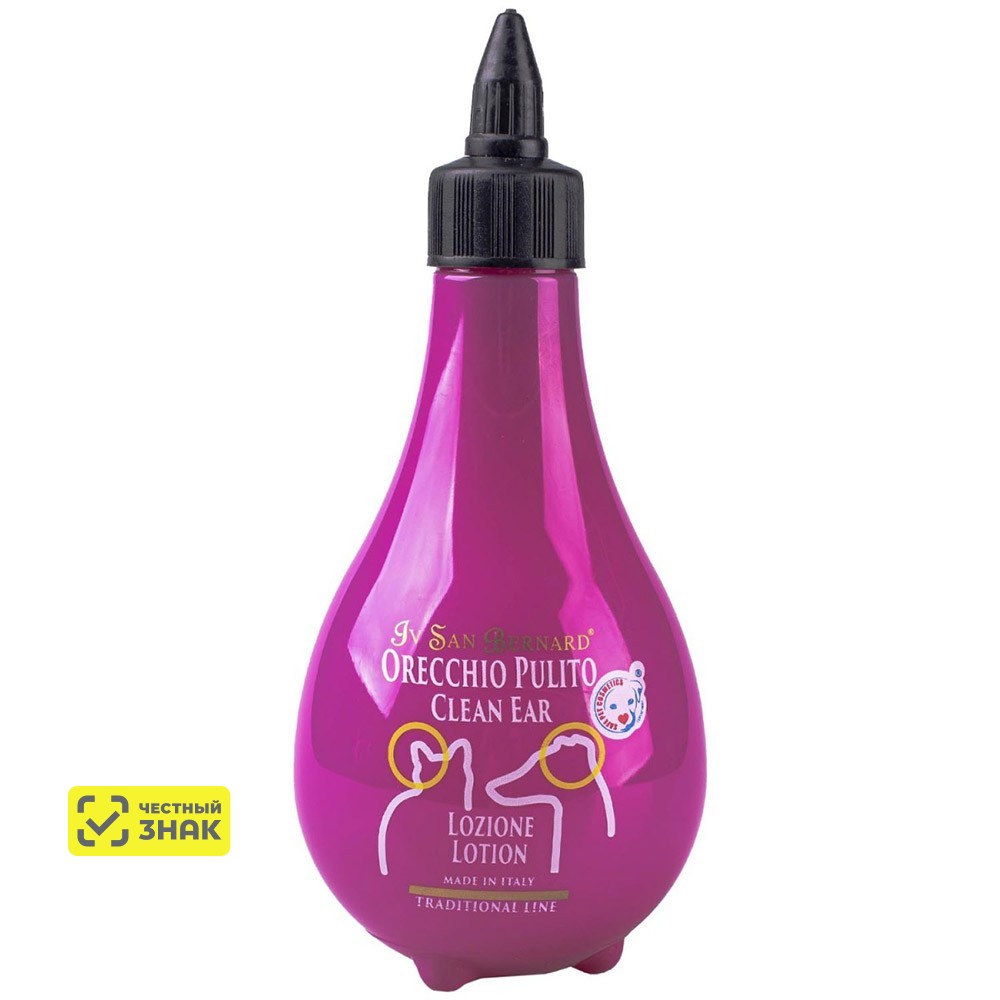Iv San Bernard Traditional Line Clean Ear Лосьон для чистки ушей, 250 мл
Iv San Bernard Traditional Line Clean Ear Лосьон для чистки ушей, 250 мл