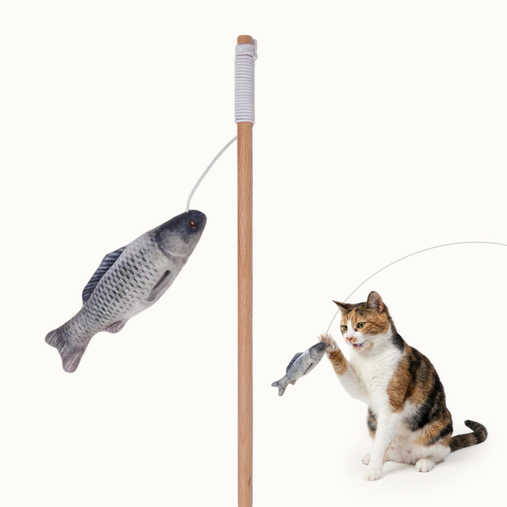 Pet hobby Игрушка-дразнилка с мятой для кошек Карп, 11х3,5х1,8 см, удочка 40 см, серебристый, Красный
Pet hobby Игрушка-дразнилка с мятой для кошек Карп, 11х3,5х1,8 см, удочка 40 см, серебристый, Красный