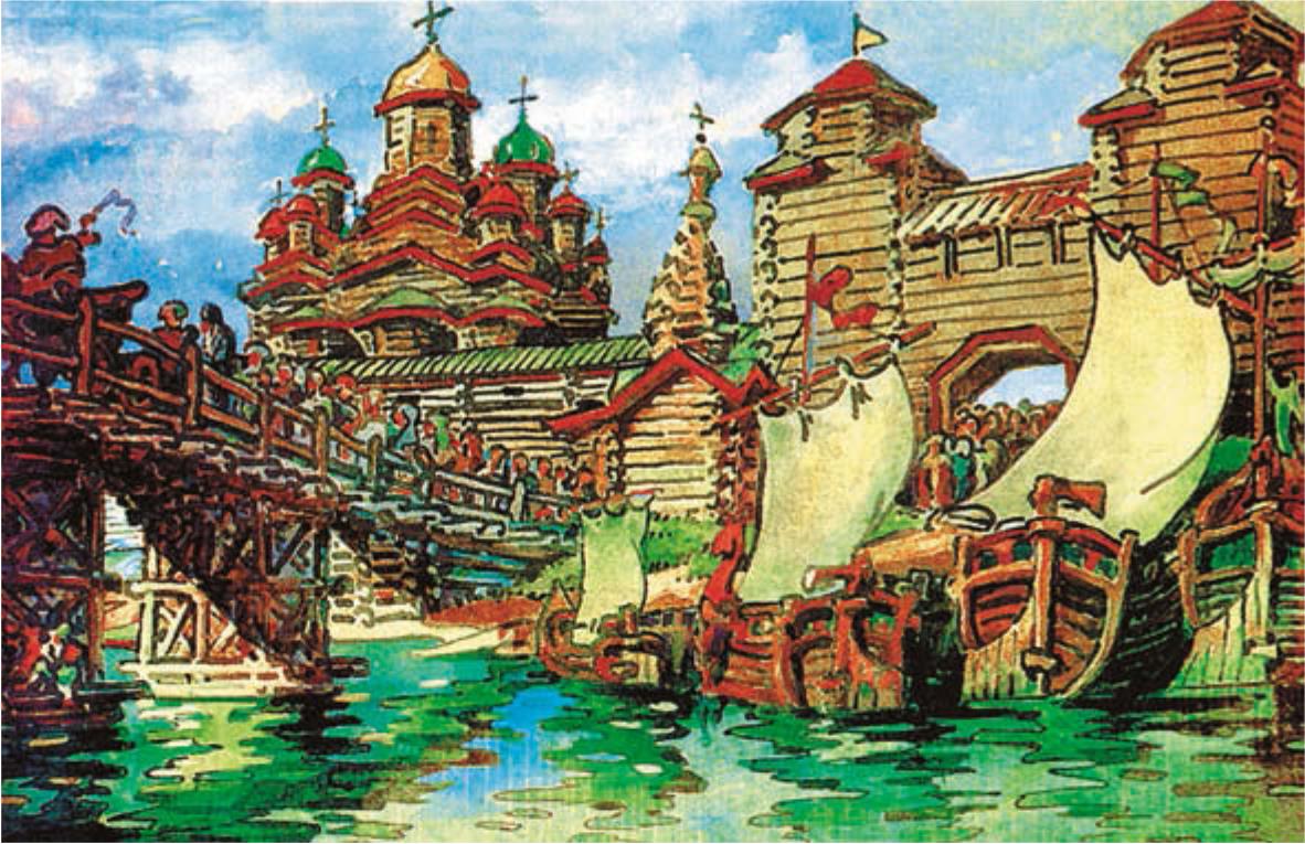 Древний Великий Новгород 13 век