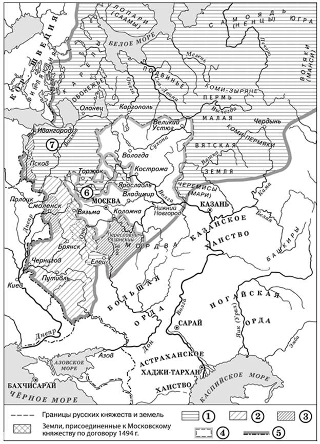 Россия в XVI-XVII вв. от великого княжества к царству, задание 10, рис.1
