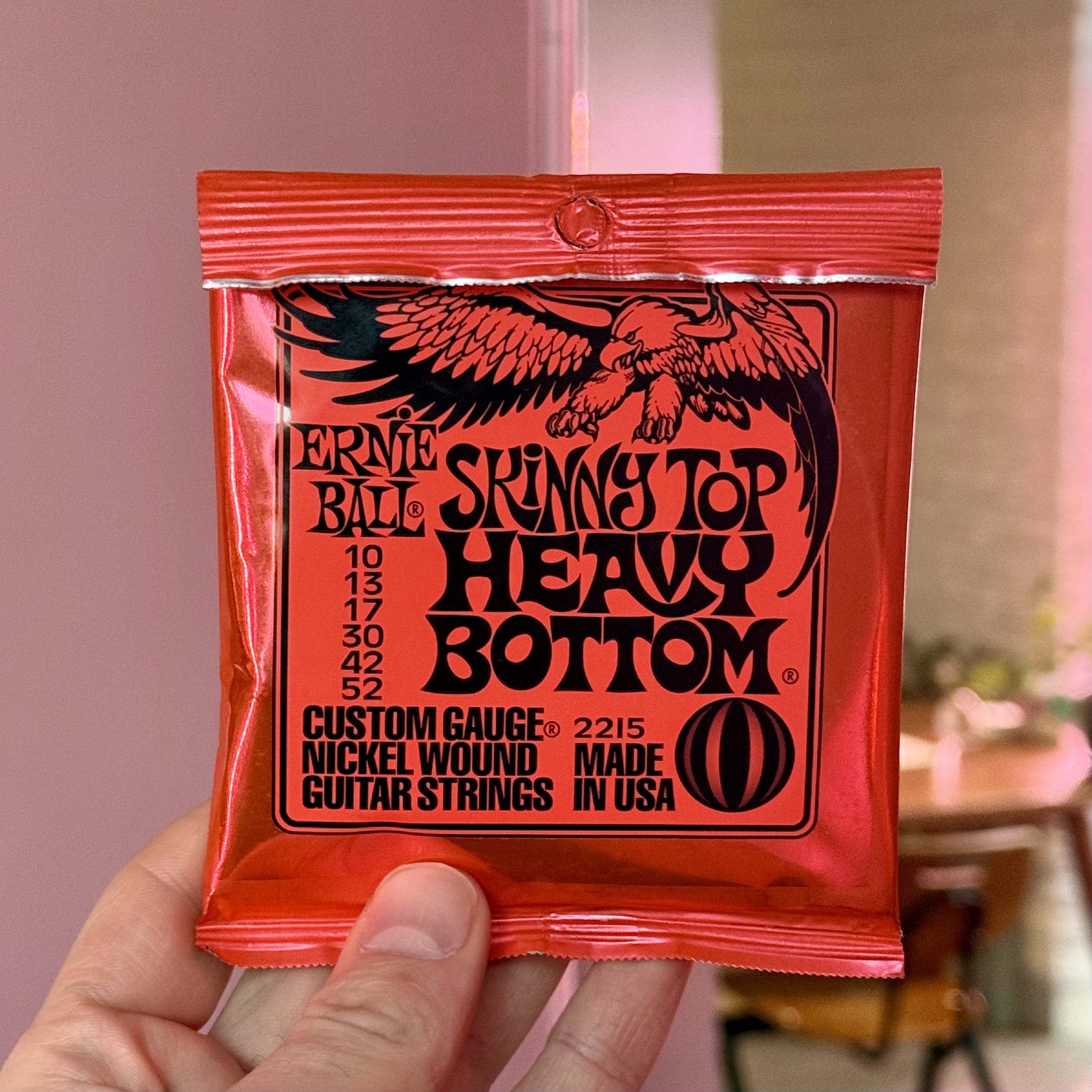 Ernie Ball Ernie Ball Skinny Top Heavy Bottom, 10-52, струны для электрогитары